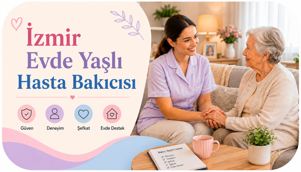 İzmir Evde Yaşlı Hasta Bakıcısı